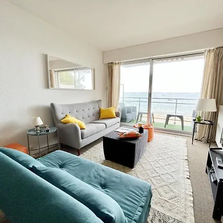 Appartement Grand T2 direct sur la plage Arcachon Pereire